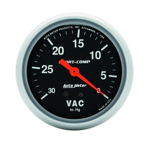 AutoMeter Vacuum Gauge 30" HG