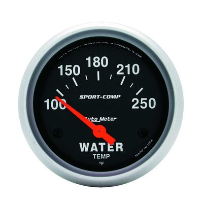 AutoMeter 100-250 Water Temp Gauge