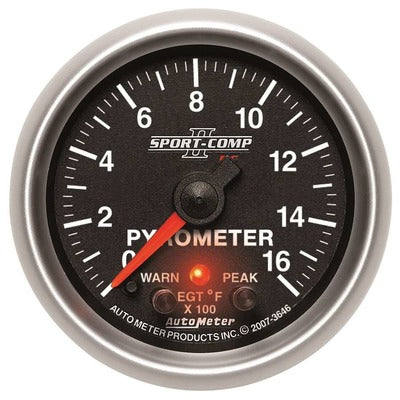 AutoMeter 2-1/16 S/C II Pyrometer Kit 0-1600