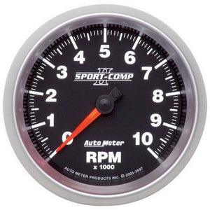 AutoMeter 3-3/8" Sport-Comp II In-Dash Tach