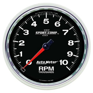 AutoMeter 5" Sport-Comp II In-Dash Tach 10000 RPM