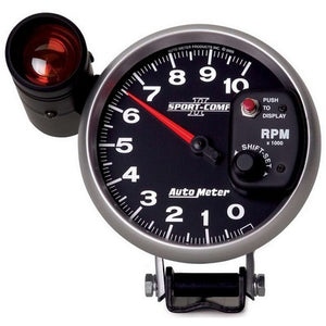 AutoMeter 5" Sport-Comp II Shift Light Tach 10000 RPM