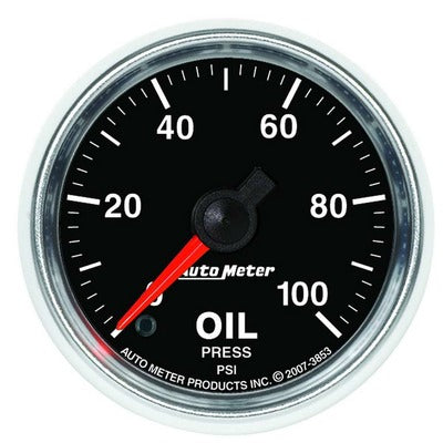 AutoMeter 2-1/16 GS Oil Pressure Gauge - 0-100 psi