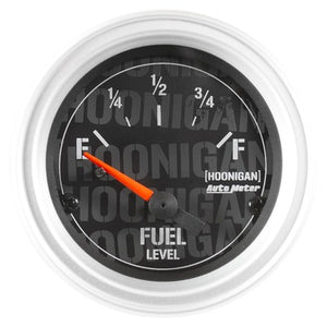 AutoMeter 2-1/16in Fuel Level Gauge Hoonigan Ultra-Lite