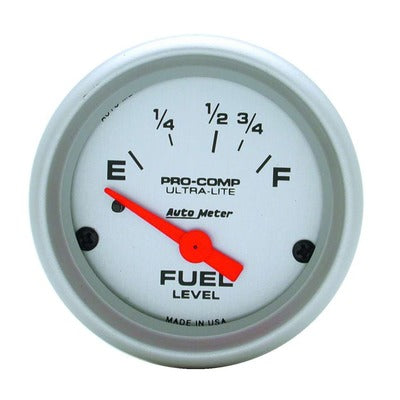 AutoMeter 2-1/16in Ultra-Lite Fuel Level Gauge 16-158 ohms