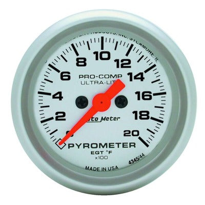 AutoMeter 2-1/16in Ultra-Lite 2000 Degree Pyrometer