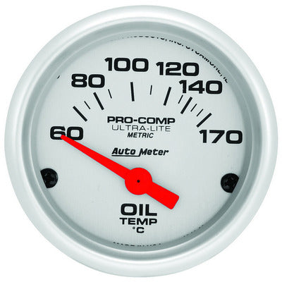 AutoMeter 2-1/16 U/L Oil Temp Gauge - 60-170C