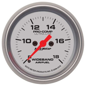 AutoMeter 2-1/16 U/L Wideband Air/Fuel Gauge  Analog