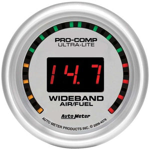 AutoMeter 2-1/16 U/L Wideband Street Air/Fuel Gauge