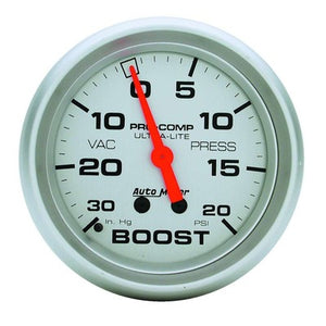 AutoMeter Boost Gauge Ultra-Lite