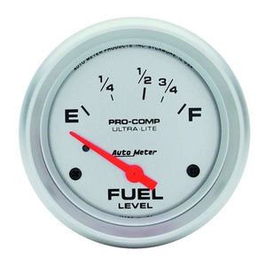 AutoMeter 2-5/8" Ultra-Lite Fuel Level Gauge