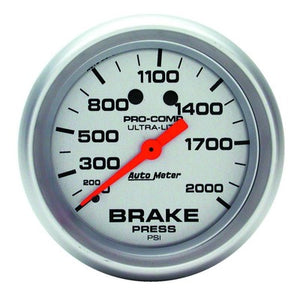 AutoMeter 2-5/8" Brake Pressure Gauge