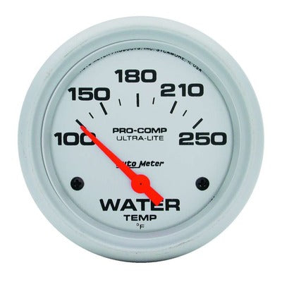 AutoMeter Water Temp Gauge Ultra-Lite 100-250 F