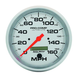 AutoMeter 5" Ultra-Lite Electrical Speedometer 160 mph