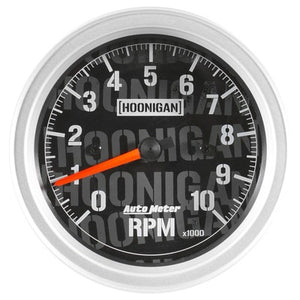 AutoMeter 3-3/8" Tachometer 10000 RPM Hoonigan Series