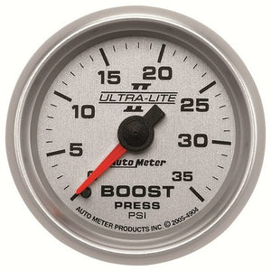 AutoMeter 2-1/16in Ultra-Lite II Boost Gauge 0-35 psi