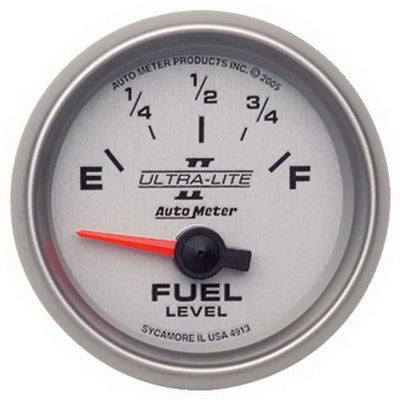 AutoMeter 2-1/16in Ultra-Lite II Fuel Level Gauge 0-90 ohms