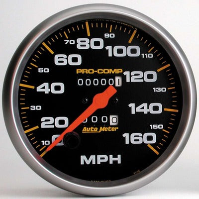 AutoMeter 160 mph Mechical Speedo 5in