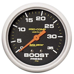 AutoMeter 2-5/8" Boost Mechanical 0-35 psi