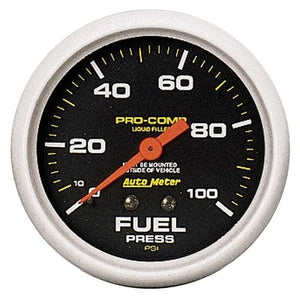 AutoMeter 0-100 Fuel Pressure Gauge