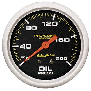 AutoMeter 0-200 Oil Pressure Gauge