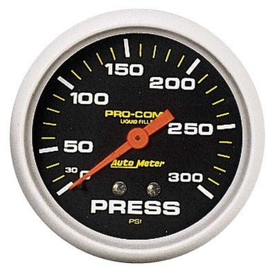 AutoMeter 300 psi Pressure Gauge