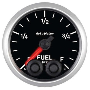 AutoMeter 2-1/16 Elite Series Fuel Level Gauge - Programmable