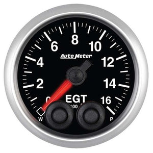 AutoMeter 2-1/16 Elite Series Pyrometer/EGT Gauge - 0-1600 Degrees