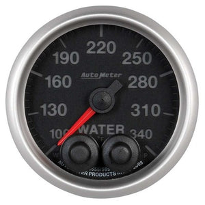 AutoMeter 2-1/16 Elite Series Water Temp Gauge - 100-340 Degrees