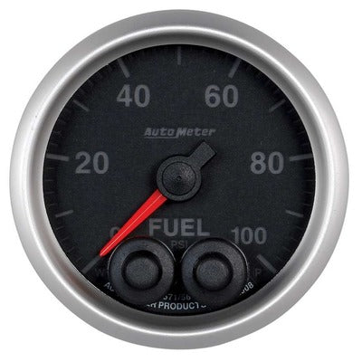 AutoMeter 2-1/16 Elite Series Fuel Pressure Gauge - 0-100 psi