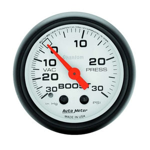 AutoMeter 2-1/16in Phantom Boost / Vacuum Gauge