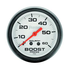 AutoMeter 2-1/16 Phantom Air Pressure Gauge 0-150 psi