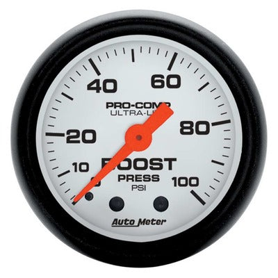 AutoMeter 2-1/16in P/S Boost Gauge 0-100 psi