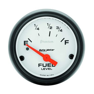 AutoMeter Phantom 2-1/16" Fuel Level Gauge Ford & Chrysler