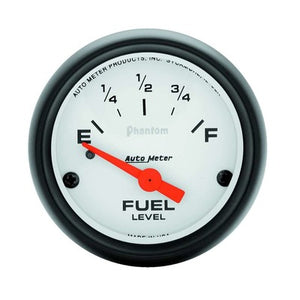 AutoMeter Phantom 2-1/16" Fuel Level Gauge 240-33 ohms