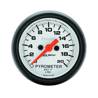 AutoMeter 2-1/16in Phantom 2000 Degree Pyrometer