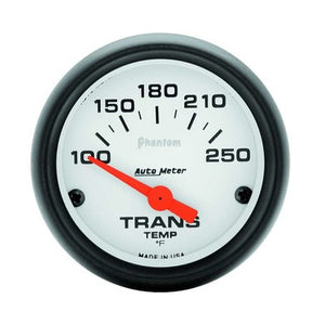 AutoMeter Phantom 2-1/16" Transmission Temp Gauge 100-250 F