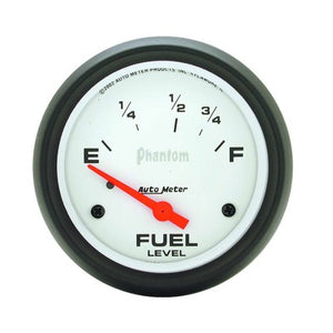 AutoMeter 2-5/8" Phantom Fuel Level Gauge 73-10 ohms