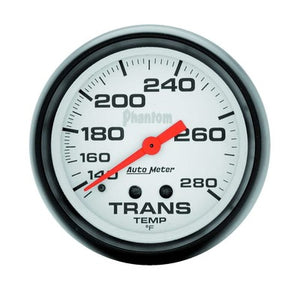 AutoMeter 2-5/8" Phantom Transmission Temp Gauge 140-280 Degrees