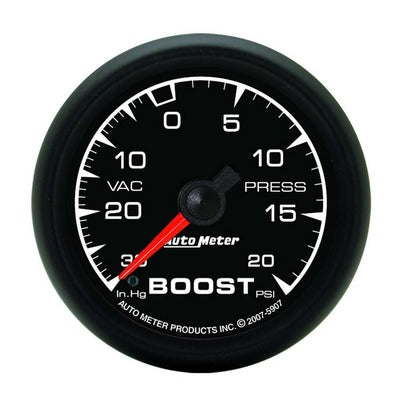 AutoMeter 2-1/16 ES Boost/Vacuum Gauge - HG/20 psi