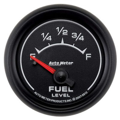 AutoMeter 2-1/16 ES Fuel Level Gauge - GM 0-90 ohms