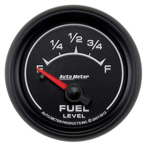 AutoMeter 2-1/16 ES Fuel Level Gauge - GM 0-90 ohms