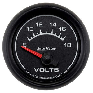 AutoMeter 2-1/16 ES Voltmeter Gauge - 8-18V