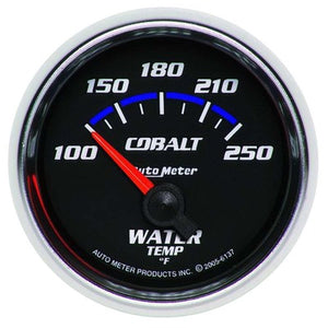 AutoMeter 2-1/16in Cobalt Water Temp Gauge 100-250 Degrees