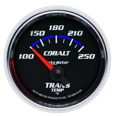 AutoMeter 2-1/16in Cobalt Transmission Temp Gauge 100-250