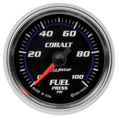 AutoMeter 2-1/16in Cobalt Fuel Pressure Gauge 0-100 psi