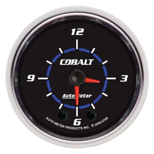 AutoMeter 2-1/16 Cobalt Hi-Def Clock