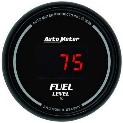 AutoMeter 2-1/16in DG/B Fuel Level Gauge