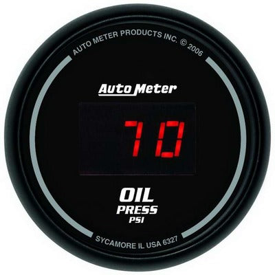 AutoMeter 2-1/16in DG/B Oil Pressure Gauge