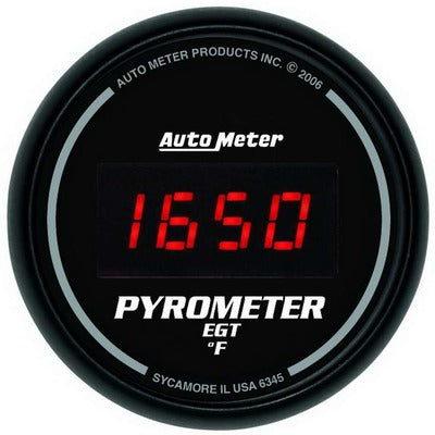 AutoMeter 2-1/16in DG/B Pyrometer/EGT Gauge